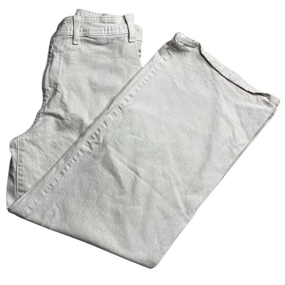 Universal Thread Sailor Wide Leg Cream Pants Size 4 - Picture 5 of 6